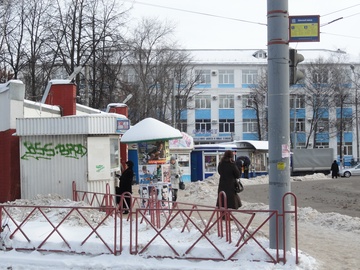 Остановка ЯШЗ в Ярославле