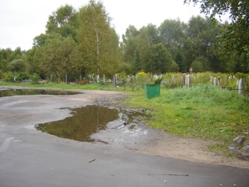 Остановка Игнатовское кладбище (Площадка № 2) в Ярославле