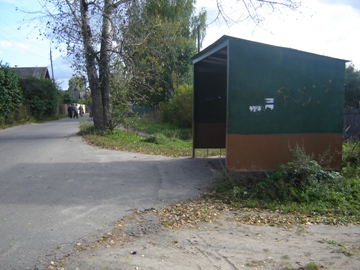 Остановка Борки-3 в Ярославле