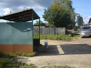 Остановка Борки-2 в Ярославле