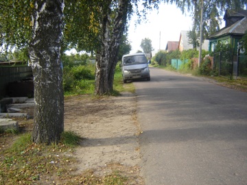 Остановка Борки-1 в Ярославле