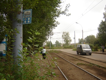 Остановка Улица Елены Колесовой в Ярославле