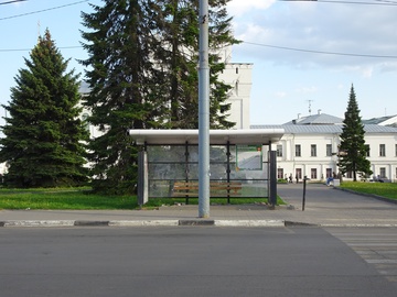 Остановка Площадь Волкова в Ярославле