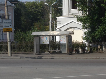 Остановка Октябрьская площадь в Ярославле