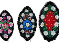 Венки искусственные от 0,7 до 1,2 м