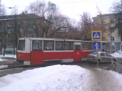 Вчера в Ярославле «встали» трамваи