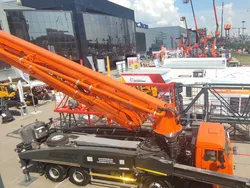 Автобетононасос на шасси Камаза, монтаж надстройки проведен ООО АРЗ