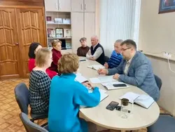 Состоялось рабочее совещание начальника межмуниципального отдела по Некоузскому и Брейтовскому районам Управления Росреестра 