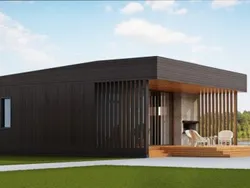 Строительство одноэтажного дома 81 кв. м. из сэндвич-панелей