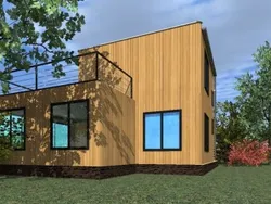 Строительство дома 99 кв. м. из сэндвич-панелей