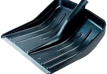 Лопата снеговая с оцин. планкой 430х490мм