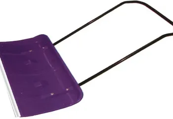 Лопата (движок) на колёсиках №8 в сборе с металлической ручкой 820х450