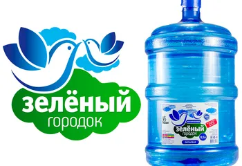 Питьевая вода "Зелёный городок", 18.9 л