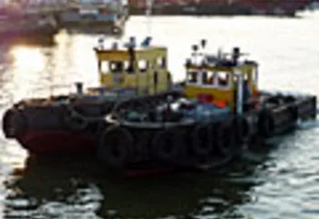 20 апреля на Волге у Верхнего острова затонул буксир