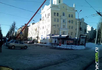 В центре Ярославля обрушился подъезд 4-этажного дома