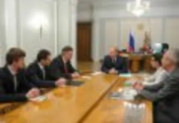 Президент Путин встретился с делегацией Ярославской области