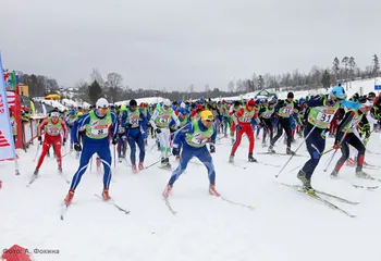 В Демино прошел первый в России лыжный марафон Worldloppet