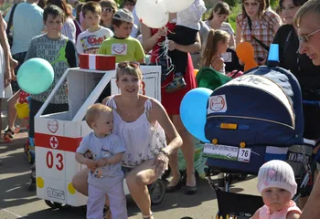 Итоги праздника владельцев детских колясок, велосипедов и самокатов