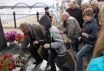 Открытие мемориальных досок рыбинцам, погибшим в Чечне