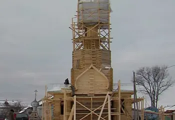 Под Угличем строят храм на деньги верующих