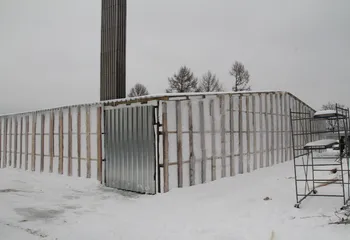 Над «Огнем Славы» возвели тепловой модуль