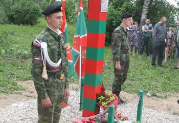 В Рыбинске установили «Пограничный столб»