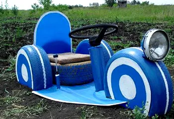 Ярославские детсады избавляются от покрышек