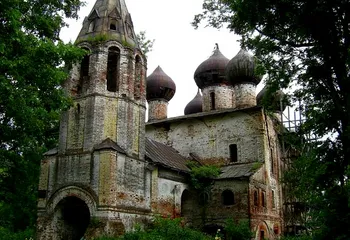 Москвичи реставрируют храм под Рыбинском