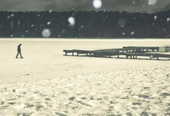 В Ярославской области появилась пешая ледовая переправа через Волгу