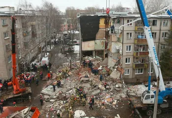 Обрушившийся от взрыва дом в Ярославле признали непригодным для проживания