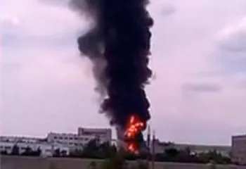 В Переславле-Залесском произошёл крупный пожар на химическом предприятии