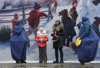 Масленица в Костроме и Рыбинске