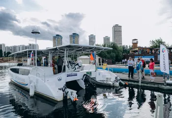 Первый электрокатамаран на базе решений РОСНАНО представили в Москве