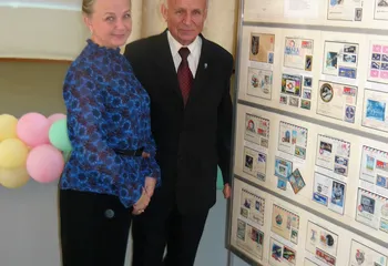 В Рыбинске открылась выставка космической филателии