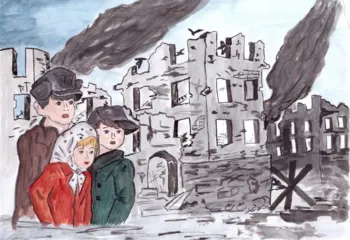 4 детских рисунка будут изображены на открытках Почты России