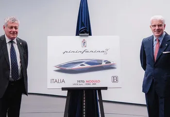 Знаменитый концепт Pininfarina поместили на почтовую марку