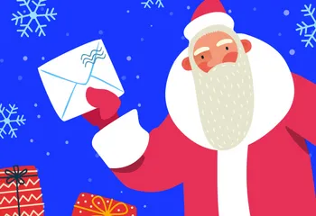 Новогодние открытки от ПочтаМаркет