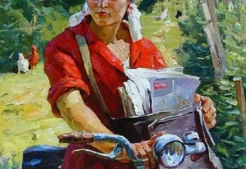 «Сельский почтальон», Фёдор Шапаев