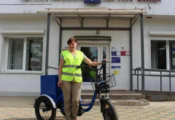 Почта России протестирует новый транспорт для почтальонов