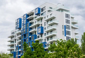 В октябре на государственный кадастровый учет поставлено 5 многоквартирных жилых домов