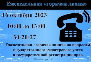 Еженедельная горячая линия