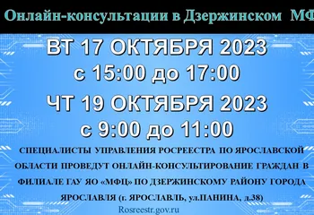Онлайн - консультации в Дзержинском МФЦ!