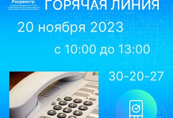 Еженедельная горячая линия Ярославского Росреестра