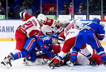 «Локомотив» одержал победу над «Витязем» в матче КХЛ