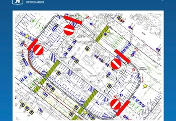 У вокзала «Ярославль-Главный» вводятся ограничения движения