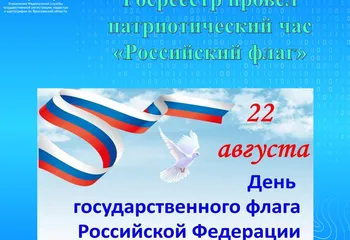 Ярославский Росреестр провел патриотический час «Российский флаг»