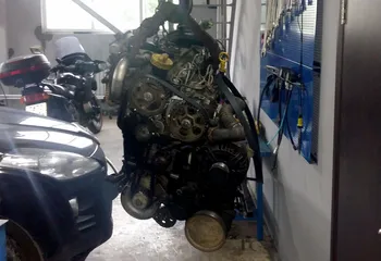 Ремонт двигателя легкового автомобиля