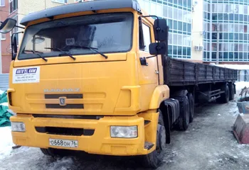 Аренда длинномера Камаз 25 тонн, открытый борт