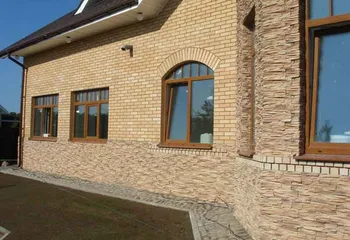 ОБЛИЦОВКА ФАСАДА ИСКУССТВЕННЫМ   КАМНЕМ