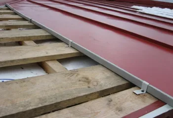 МОНТАЖ ФАЛЬЦЕВОЙ КРОВЛИ